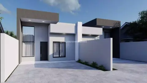 Casa com 3 dormitórios à venda, 90 m² por R$ 550.000,00 - Jardim Padovani - Cascavel/PR