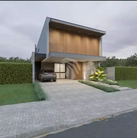 Sobrado em condomínio fechado com 4 dormitórios (1 suíte master) semi mobiliado à venda, 290 m² por R$ 2.975.000 - FAG - Cascavel/PR