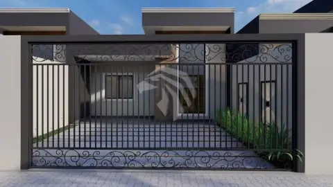 Casa com 2 dormitórios à venda, 56 m² por R$ 330.000,00 - Florais do Parana - Cascavel/PR