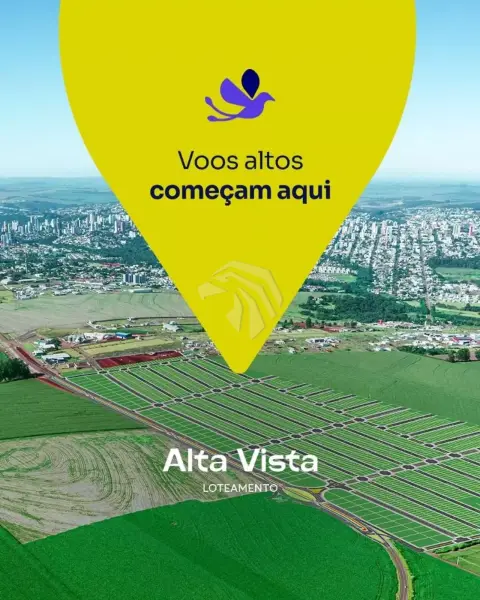Terrenos no Loteamento Alta Vista