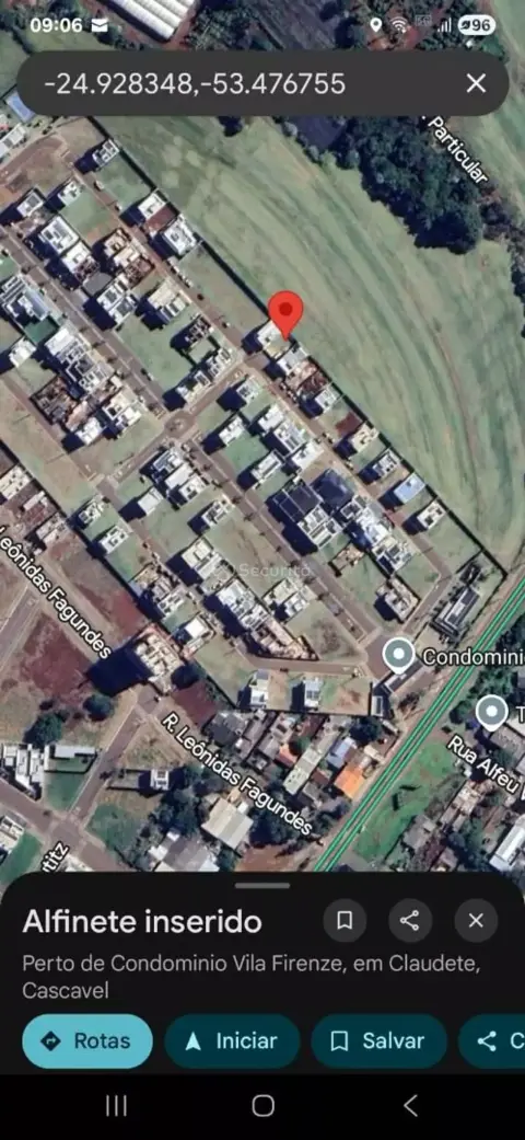 Terreno, 300 m², à venda por R$ 380.000 Claudete - Cascavel/PR