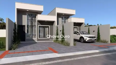 Casa com 3 quartos, à venda por R$ 370.000 - Esmeralda - Cascavel/PR