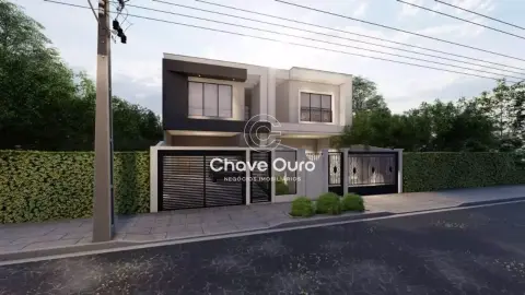 Sobrado com 3 quartos, 172 m², à venda por R$ 1.250.000 - Parque São Paulo - Cascavel/PR