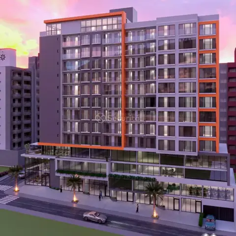 Studio com 1 dormitório à venda, 49 m² por R$ 616.511,34 - Centro - Cascavel/PR