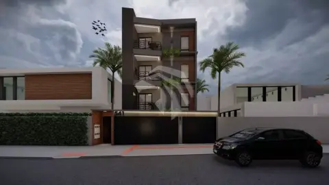 Apartamento com 2 dormitórios e churrasqueira na sacada à venda, 60 m² por R$ 284.000 - Esmeralda - Cascavel/PR