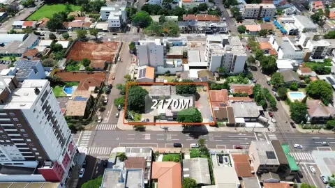 Terreno à venda, 2.170 m² por R$ 12.000.000 (Aceita Permuta) - Centro - Cascavel/PR