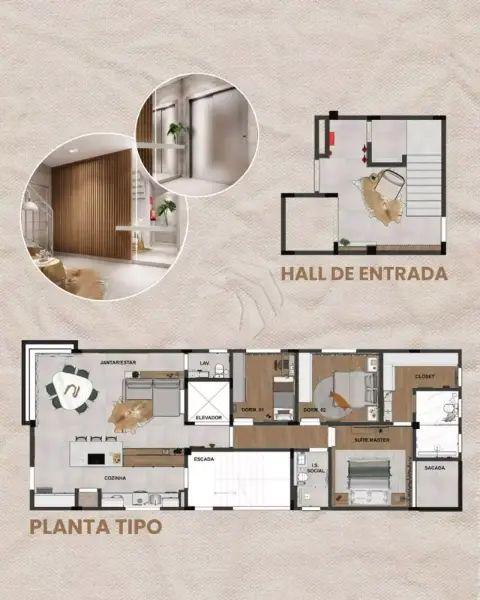 Apartamento com 111m² a venda!