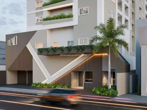 Apartamento com 2 dormitórios e 1 suíte à venda, 80 m² por R$ 640.000 - Centro - Cascavel/PR