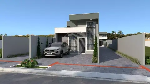 Casa com 3 dormitórios à venda, 75 m² por R$ 499.900,00 - Brasmadeira - Cascavel/PR