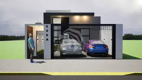 Casa com 3 dormitórios à venda, 90 m² por R$ 600.000,00 - Paraíso Tropical I - Cascavel/PR