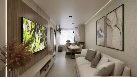 Lançamento: Apartamento com 2 dormitórios à venda, 54 m² - Santo Onefre - Cascavel/PR