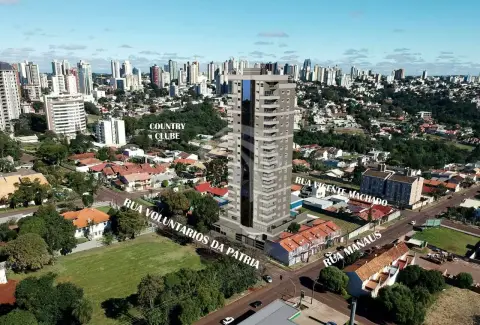 Apartamento com 3 dormitórios (3 suítes) à venda, 163 m² por R$ 1.399.990 - Country - Cascavel/PR
