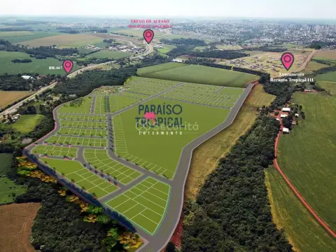 Terreno à venda, 301 m² por R$ 319.000,00 - Paraíso Tropical II - Cascavel/PR