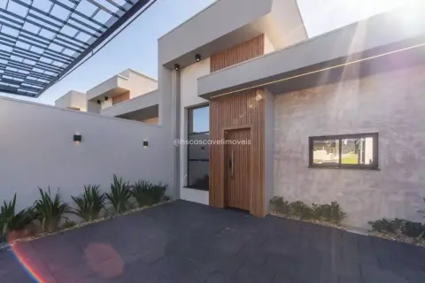 Casa com 3 quartos, 71 m², à venda por R$ 527.000 - Tropical 4 - Cascavel/PR