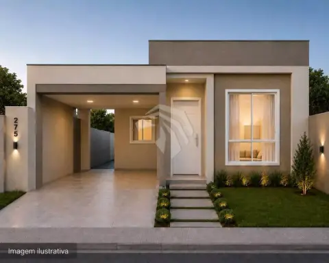 Casa com 3 quartos, 68 m², à venda por R$ 450.000 - Floresta - Cascavel/PR