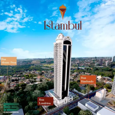Apartamento com 3 dormitórios à venda, 192 m² por R$ 2.600.000,00 - Country - Cascavel/PR