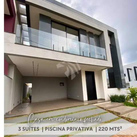 Sobrado à venda com 3 dormitórios (3 suítes) por R$ 1.850.000 - FAG - Cascavel/PR