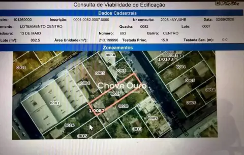 Terreno, à venda por R$ 2.000.000 - Centro - Cascavel/PR