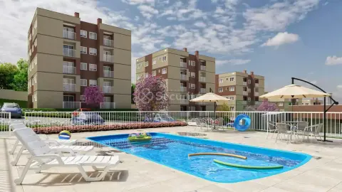 Apartamento com 2 quartos, 44 m², à venda por R$ 244.000 Floresta - Cascavel/PR