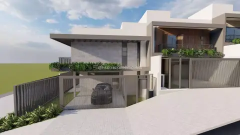 Sobrado com 3 dormitórios à venda - Vila Tolentino - Cascavel/PR