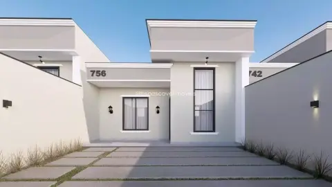 Casa com 2 dormitórios à venda, 70 m² por R$ 550.000 - Paraíso tropical - Cascavel/PR