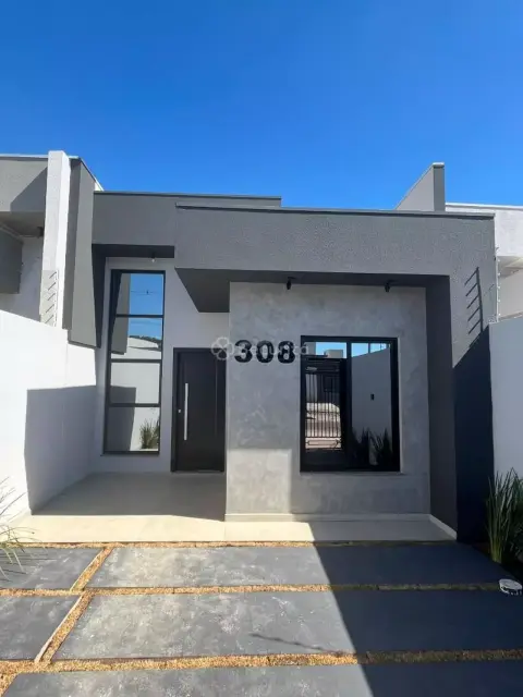 Casa com 2 quartos, 61 m², à venda por R$ 465.000 Paraíso Tropical I - Cascavel/PR