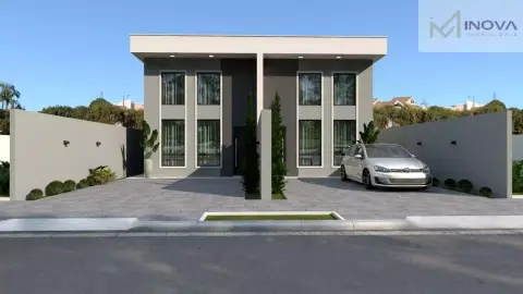 Casa com 3 dormitórios à venda, 99 m² por R$ 700.000,00 - Verona - Cascavel/PR