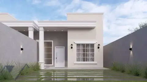 Casa com 3 dormitórios à venda, 75 m² por R$ 575.000,00 - Paraíso tropical - Cascavel/PR