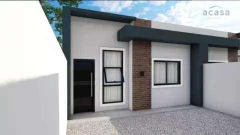 Casa de 54 m² Floresta - Cascavel, à venda por R$ 290.000