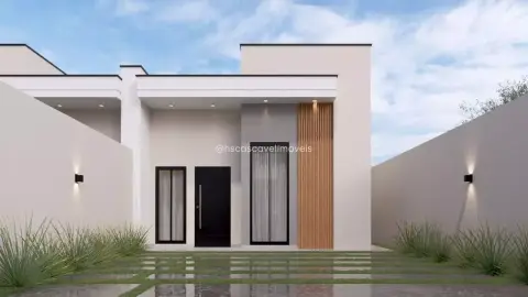 Casa com 2 qaurtos e 1 suíte à venda, 75 m² por R$ 575.000 - Recanto Tropical - Cascavel/PR