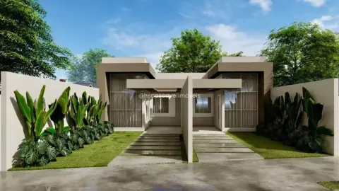 Casa com 2 dormitórios à venda, 64 m² por R$ 415.000,00 - Siena - Cascavel/PR